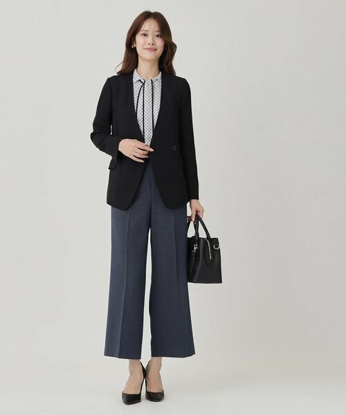 COUP DE CHANCE / クードシャンス パンツ | 【手洗い可】ストレートワイドパンツ | 詳細11