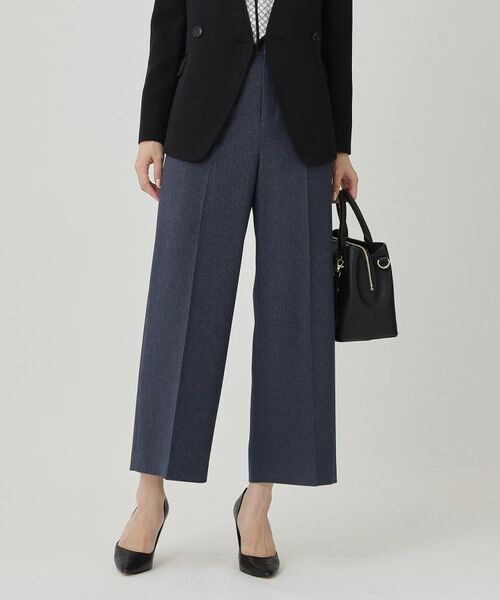 COUP DE CHANCE / クードシャンス パンツ | 【手洗い可】ストレートワイドパンツ | 詳細9