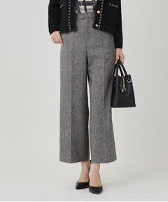 COUP DE CHANCE / クードシャンス パンツ | 【日本製】ラメ入りツイードパンツ