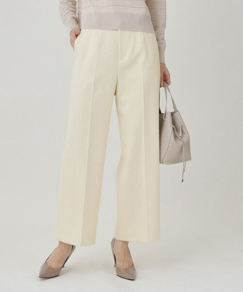 COUP DE CHANCE / クードシャンス パンツ | 【日本製】ラメ入りツイードパンツ | 詳細1