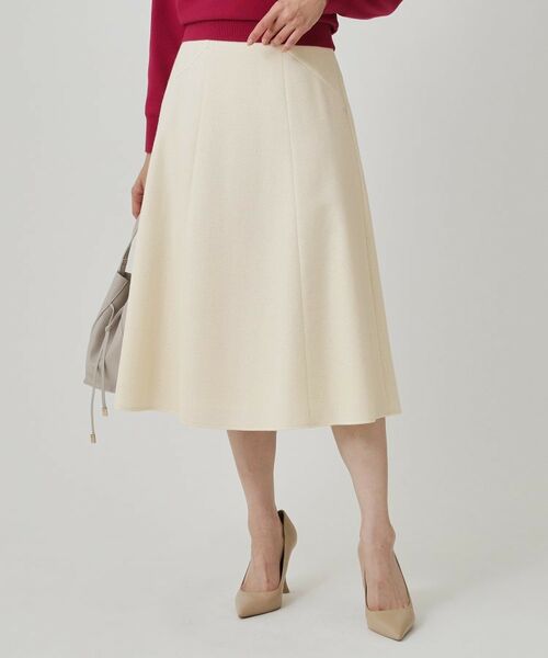 COUP DE CHANCE / クードシャンス スカート | 【日本製】ラメ混ツイードフレアースカート | 詳細1