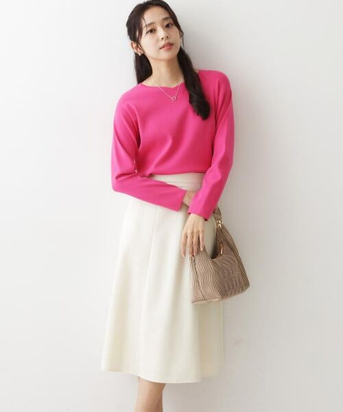 COUP DE CHANCE / クードシャンス スカート | 【日本製】ラメ混ツイードフレアースカート | 詳細20