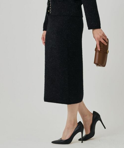 COUP DE CHANCE / クードシャンス スカート | 【手洗い可／セットアップ可】フェザーモールのニットスカート | 詳細5