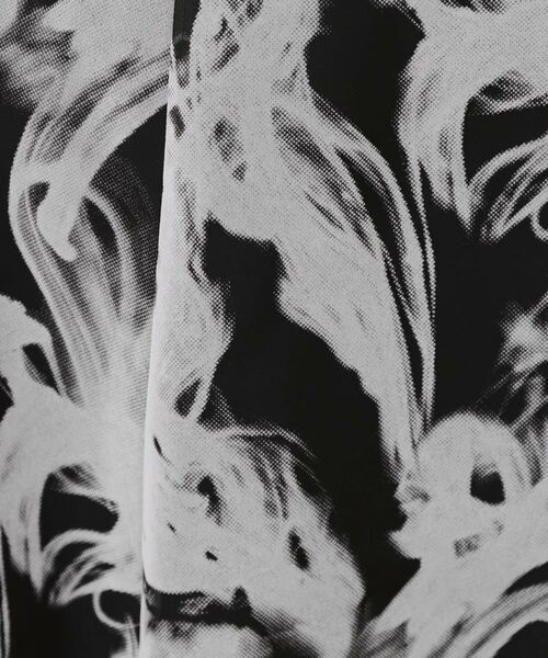 COUP DE CHANCE / クードシャンス スカート | 【手洗い可/日本製】フロッキープリントのスカート | 詳細4