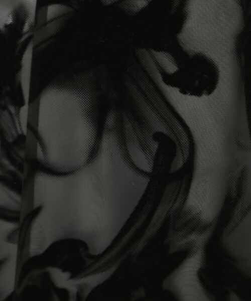 COUP DE CHANCE / クードシャンス スカート | 【手洗い可/日本製】フロッキープリントのスカート | 詳細8