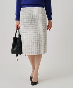 COUP DE CHANCE / クードシャンス ロング・マキシ丈スカート | 【日本製】ツイードタイトスカート