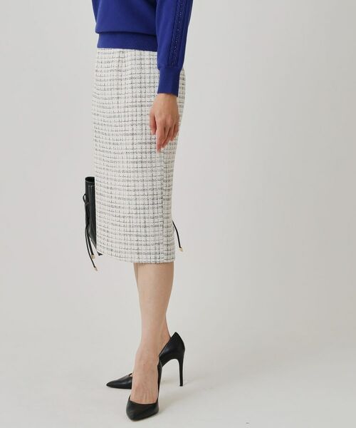 COUP DE CHANCE / クードシャンス ロング・マキシ丈スカート | 【日本製】ツイードタイトスカート | 詳細1