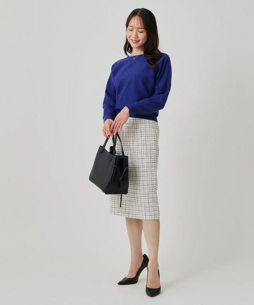 COUP DE CHANCE / クードシャンス ロング・マキシ丈スカート | 【日本製】ツイードタイトスカート | 詳細2