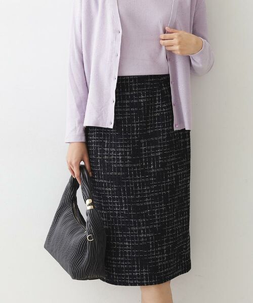 COUP DE CHANCE / クードシャンス ロング・マキシ丈スカート | 【日本製】ツイードタイトスカート | 詳細20