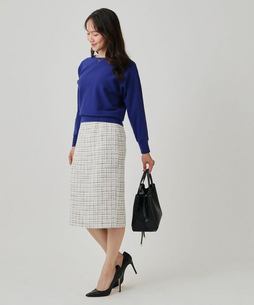 COUP DE CHANCE / クードシャンス ロング・マキシ丈スカート | 【日本製】ツイードタイトスカート | 詳細3