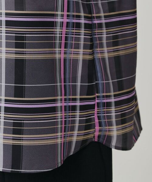 COUP DE CHANCE / クードシャンス シャツ・ブラウス | 【手洗い可／日本製】チェック柄ブラウス | 詳細16