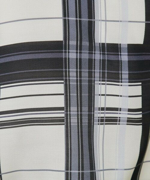 COUP DE CHANCE / クードシャンス シャツ・ブラウス | 【手洗い可／日本製】チェック柄ブラウス | 詳細4
