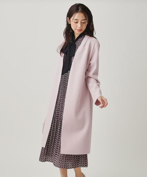 COUP DE CHANCE / クードシャンス その他アウター | 【日本製/ジャージ素材/裏地無し/軽い着心地】Iラインシルエットのコーディガン | 詳細12