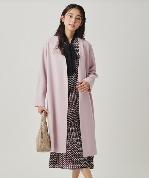 COUP DE CHANCE / クードシャンス その他アウター | 【日本製/ジャージ素材/裏地無し/軽い着心地】Iラインシルエットのコーディガン | 詳細13