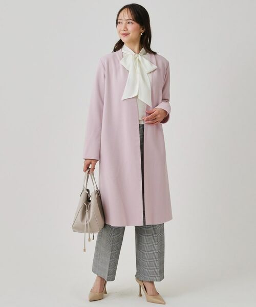 COUP DE CHANCE / クードシャンス その他アウター | 【日本製/ジャージ素材/裏地無し/軽い着心地】Iラインシルエットのコーディガン | 詳細18