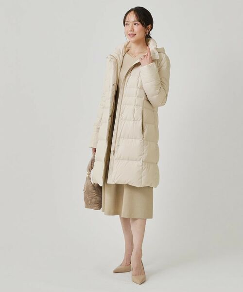 COUP DE CHANCE / クードシャンス ダウンジャケット・ベスト | 【フランス産ホワイトダックダウン／FP800保温性◎／抗菌防臭／手洗い可】ロングダウンコート | 詳細16