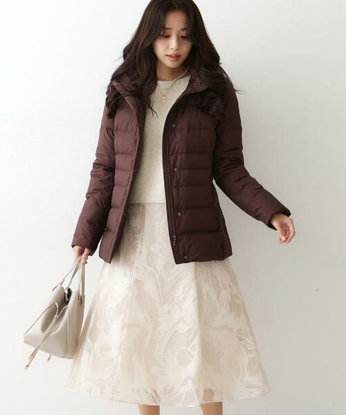 COUP DE CHANCE / クードシャンス ダウンジャケット・ベスト | 【フランス産ホワイトダックダウン／FP800保温性◎／抗菌防臭／手洗い可】ミドル丈ダウンコート | 詳細28