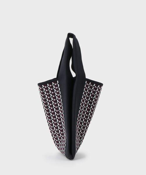 COUP DE CHANCE / クードシャンス ハンドバッグ | 幾何柄ジャカードのニットバッグ | 詳細4