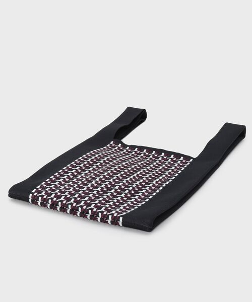 COUP DE CHANCE / クードシャンス ハンドバッグ | 幾何柄ジャカードのニットバッグ | 詳細6