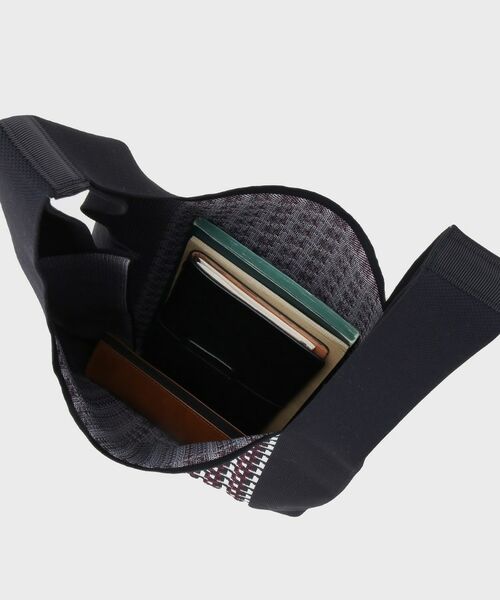 COUP DE CHANCE / クードシャンス ハンドバッグ | 幾何柄ジャカードのニットバッグ | 詳細9