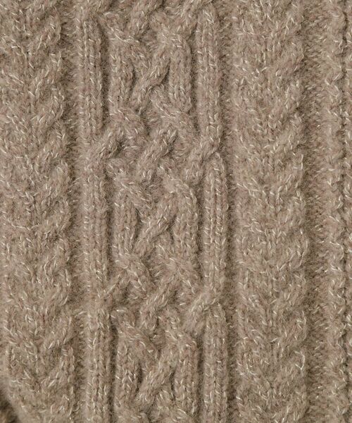 COUP DE CHANCE / クードシャンス ニット・セーター | 【手洗い可／日本製】ケーブルデザインのニットトップス | 詳細12