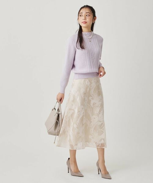 COUP DE CHANCE / クードシャンス ニット・セーター | 【手洗い可／日本製】ケーブルデザインのニットトップス | 詳細15