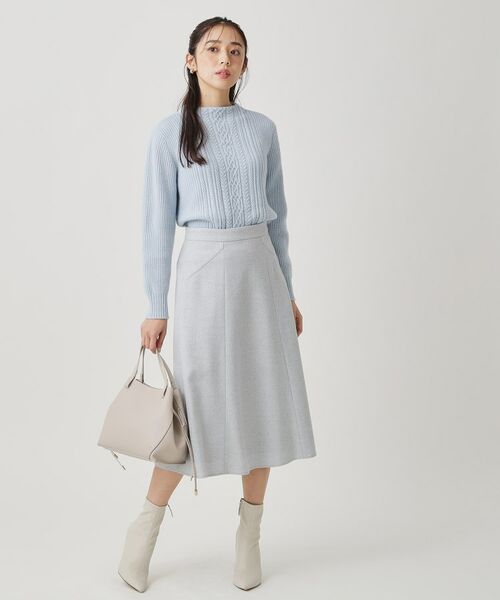 COUP DE CHANCE / クードシャンス ニット・セーター | 【手洗い可／日本製】ケーブルデザインのニットトップス | 詳細19