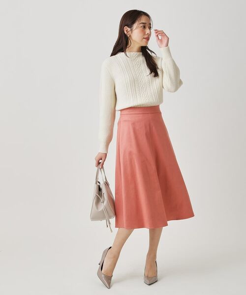 COUP DE CHANCE / クードシャンス ニット・セーター | 【手洗い可／日本製】ケーブルデザインのニットトップス | 詳細2