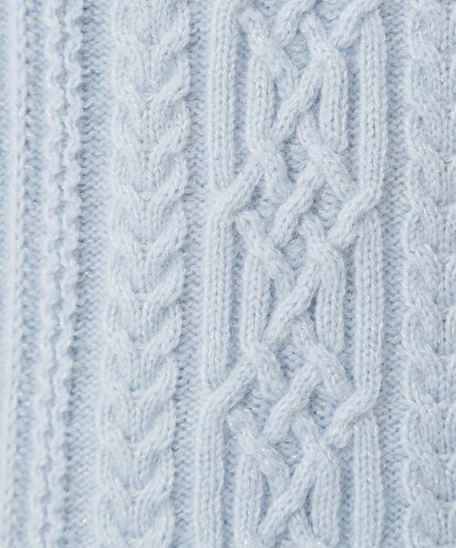 COUP DE CHANCE / クードシャンス ニット・セーター | 【手洗い可／日本製】ケーブルデザインのニットトップス | 詳細20
