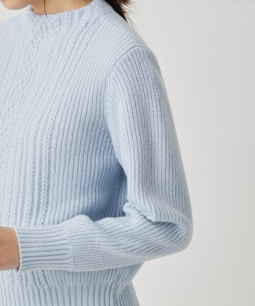 COUP DE CHANCE / クードシャンス ニット・セーター | 【手洗い可／日本製】ケーブルデザインのニットトップス | 詳細25