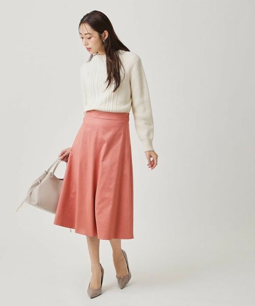 COUP DE CHANCE / クードシャンス ニット・セーター | 【手洗い可／日本製】ケーブルデザインのニットトップス | 詳細3