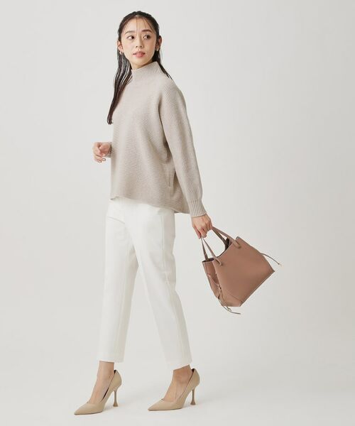 COUP DE CHANCE / クードシャンス ニット・セーター | 【手洗い可／日本製／温かく軽い】ミドルゲージニットトップス | 詳細11