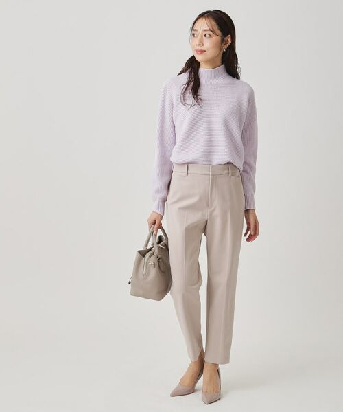 COUP DE CHANCE / クードシャンス ニット・セーター | 【手洗い可／日本製／温かく軽い】ミドルゲージニットトップス | 詳細15