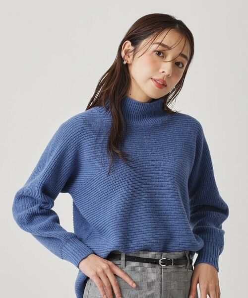 COUP DE CHANCE / クードシャンス ニット・セーター | 【手洗い可／日本製／温かく軽い】ミドルゲージニットトップス | 詳細17