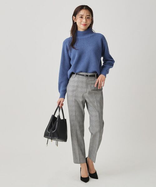 COUP DE CHANCE / クードシャンス ニット・セーター | 【手洗い可／日本製／温かく軽い】ミドルゲージニットトップス | 詳細18