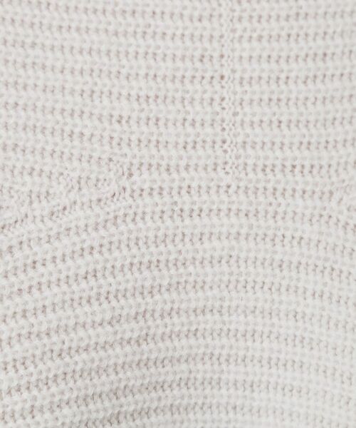 COUP DE CHANCE / クードシャンス ニット・セーター | 【手洗い可／日本製／温かく軽い】ミドルゲージニットトップス | 詳細4