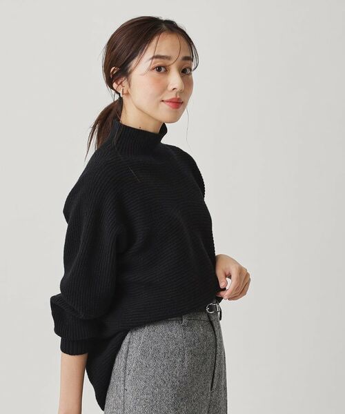 COUP DE CHANCE / クードシャンス ニット・セーター | 【手洗い可／日本製／温かく軽い】ミドルゲージニットトップス | 詳細6
