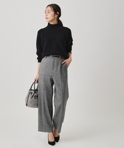 COUP DE CHANCE / クードシャンス ニット・セーター | 【手洗い可／日本製／温かく軽い】ミドルゲージニットトップス | 詳細7