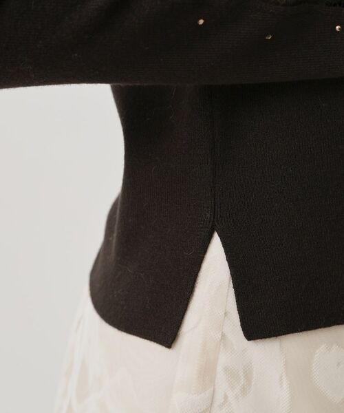 COUP DE CHANCE / クードシャンス ニット・セーター | 【手洗い可／袖口レース】ハイゲージのコンパクトニット | 詳細18