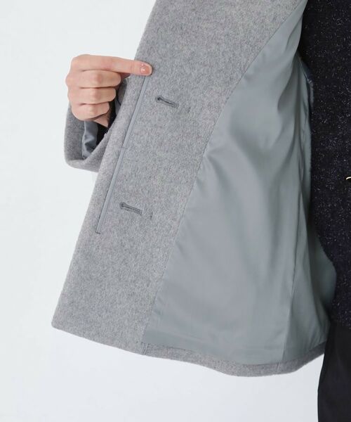COUP DE CHANCE / クードシャンス その他アウター | 【日本製】スタンドカラーのショート丈コート | 詳細29