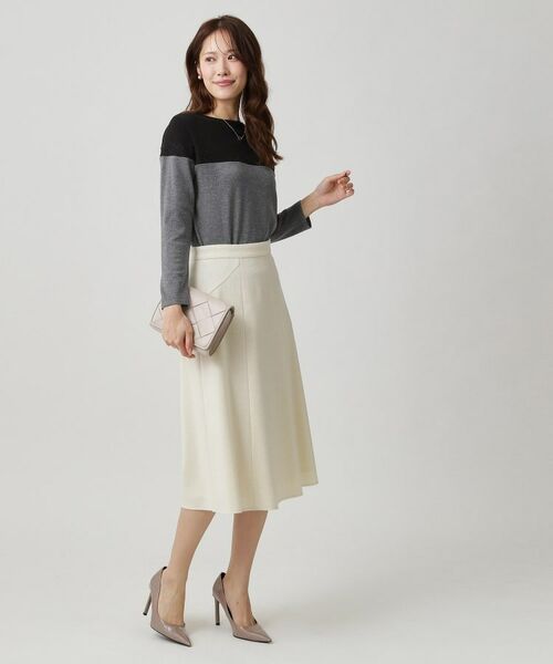 COUP DE CHANCE / クードシャンス ニット・セーター | 【手洗い可】カラーブロックニットトップス | 詳細3