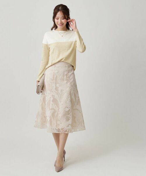 COUP DE CHANCE / クードシャンス ニット・セーター | 【手洗い可】カラーブロックニットトップス | 詳細7