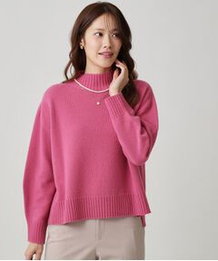 COUP DE CHANCE / クードシャンス ニット・セーター | 【手洗い可／日本製／カシミヤ混】ミドルゲージのハイネックニットトップス