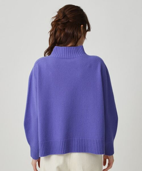 COUP DE CHANCE / クードシャンス ニット・セーター | 【手洗い可／日本製／カシミヤ混】ミドルゲージのハイネックニットトップス | 詳細19