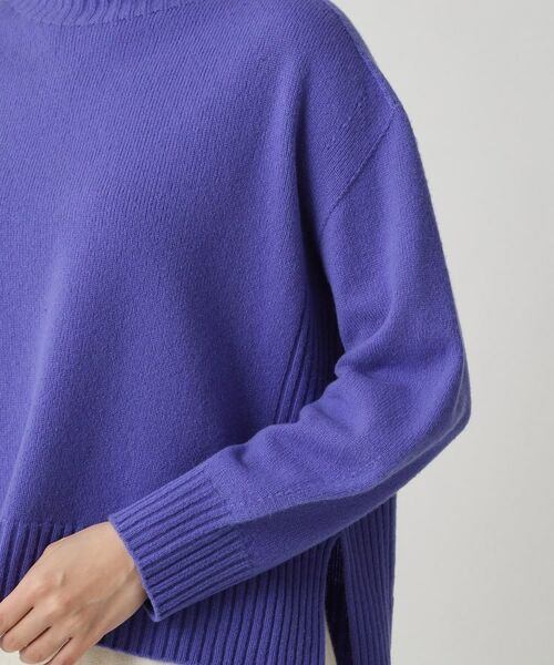COUP DE CHANCE / クードシャンス ニット・セーター | 【手洗い可／日本製／カシミヤ混】ミドルゲージのハイネックニットトップス | 詳細21