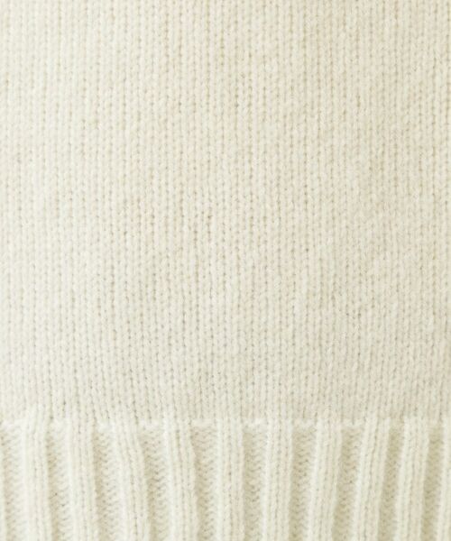 COUP DE CHANCE / クードシャンス ニット・セーター | 【手洗い可／日本製／カシミヤ混】ミドルゲージのハイネックニットトップス | 詳細4