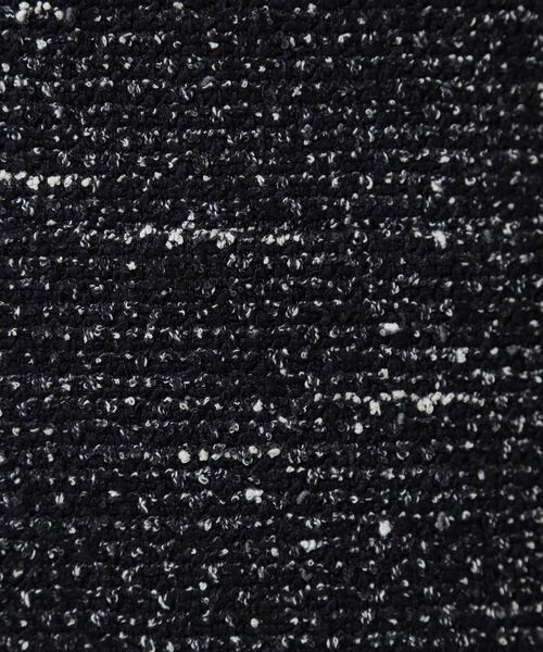 COUP DE CHANCE / クードシャンス ミニ丈・ひざ丈ワンピース | 【手洗い可/日本製/伸縮性】ツイード見えワンピース | 詳細4