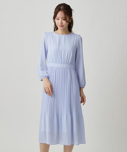 COUP DE CHANCE / クードシャンス ミニ丈・ひざ丈ワンピース | 【一枚着／ジャケットイン】プリーツワンピース | 詳細13