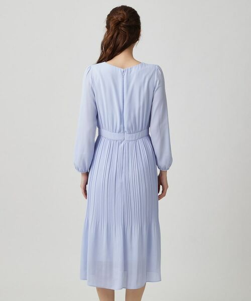 COUP DE CHANCE / クードシャンス ミニ丈・ひざ丈ワンピース | 【一枚着／ジャケットイン】プリーツワンピース | 詳細15