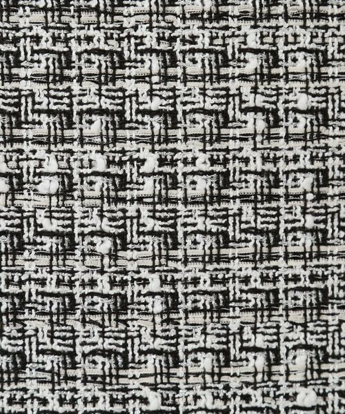 COUP DE CHANCE / クードシャンス スカート | 【日本製/セットアップ】ファンシーツィードのセミAラインスカート | 詳細16